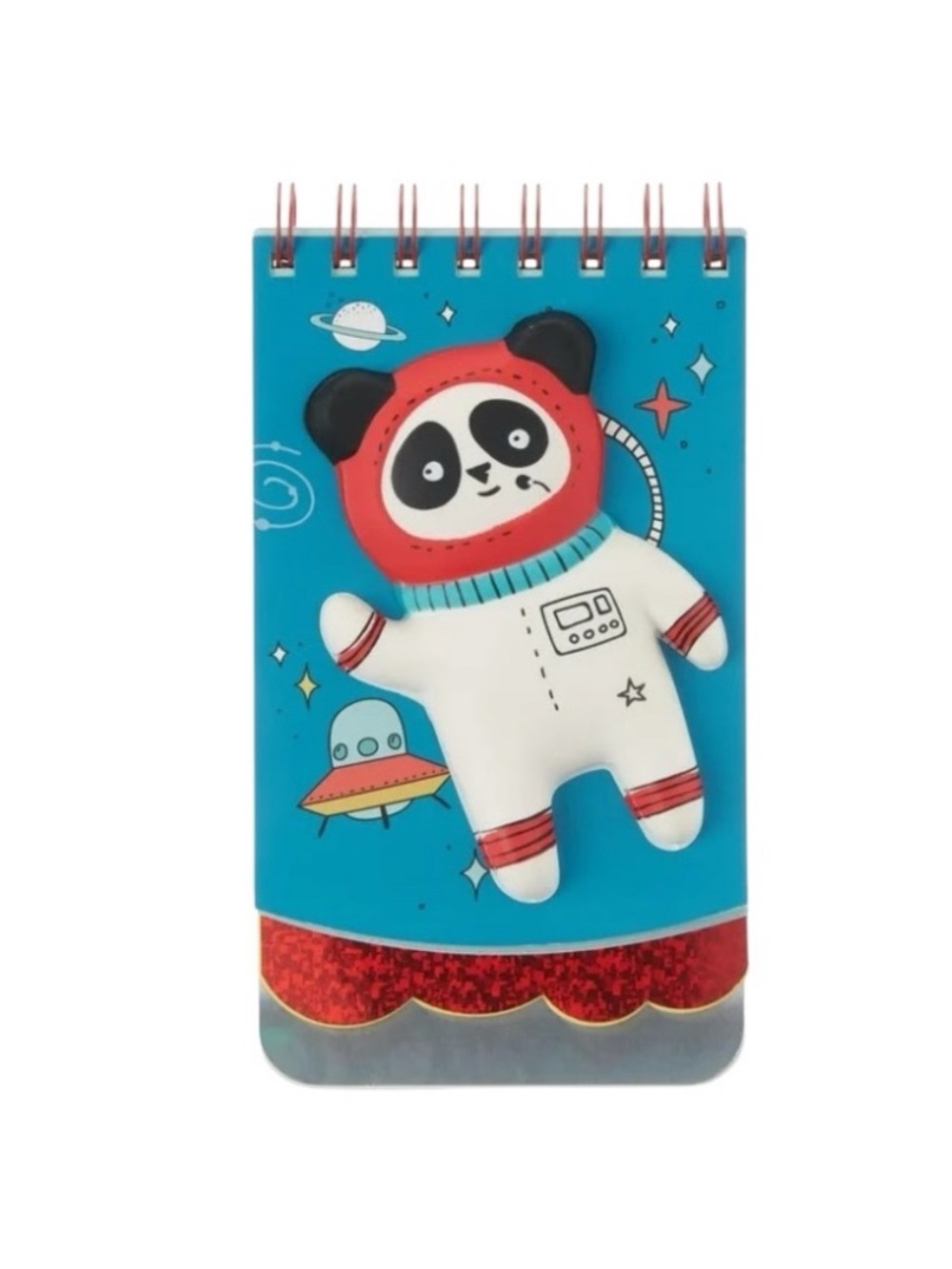 Pen+Gear Top Bound Spiral Space Adventure Panda Notepad
